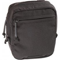 Clawgear Medium Vertical Utility Pouch Zipped Core - Black