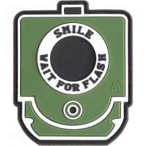 JTG Smile & Wait Rubber Patch - Green