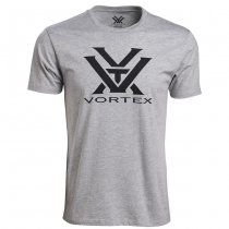 Vortex Optics Core Logo T-Shirt - Grey - M