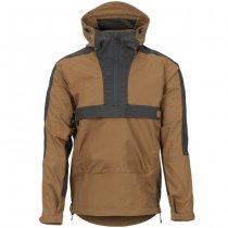 Helikon-Tex Woodsman Anorak Jacket - Earth Brown / Black B - M