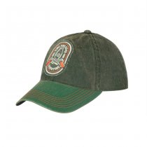 Helikon-Tex Shooting Time Snapback Cap Dirty Washed Cotton - Dirty Washed Dark Green / Dirty Washed Kelly Green