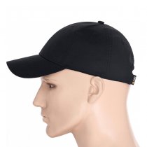 M-Tac Baseball Cap Flex Rip-Stop - Black - L/XL