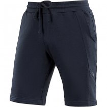 M-Tac Casual Fit Cotton Shorts - Dark Navy Blue - L