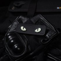 M-Tac Cat Eyes 3D Rubber Patch GID - Black