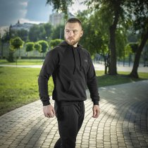 M-Tac Cotton Raglan Hoodie - Black - L - Regular