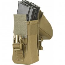 M-Tac Double Magazine Fastex Closure Pouch - Coyote