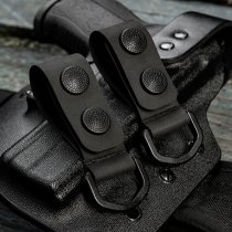 M-Tac Duty Belt Keppers - Black