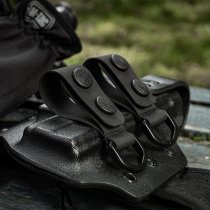 M-Tac Duty Belt Keppers - Black