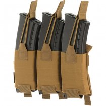 M-Tac Elastic Triple Magazine Pouch Elite - Coyote