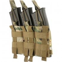 M-Tac Elastic Triple Magazine Pouch Elite - Multicam