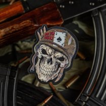 M-Tac Helmet Skull Print Patch - Coyote