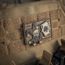 M-Tac Joker Skull 3D Rubber Patch - Coyote