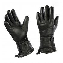 M-Tac Leather Winter Gloves - Black - XL