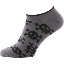 M-Tac Lightweight Summer Socks Pirate Skull - Dark Grey - 39-42