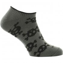 M-Tac Lightweight Summer Socks Pirate Skull - Olive - 43-46