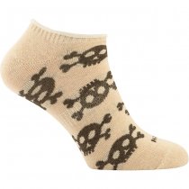 M-Tac Lightweight Summer Socks Pirate Skull - Sand - 43-46