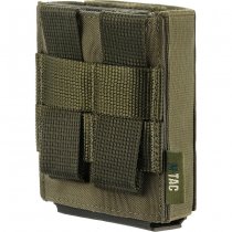 M-Tac Magazine Pouch Elastic Laser Cut - Ranger Green