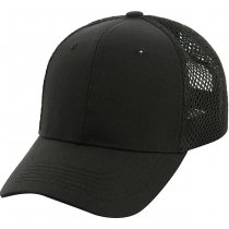 M-Tac Mesh Flex Ripstop Baseball Cap - Black - L/XL