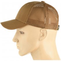 M-Tac Mesh Flex Ripstop Baseball Cap - Coyote - L/XL