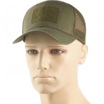 M-Tac Mesh Flex Ripstop Baseball Cap Velcro - Dark Olive - S/M