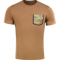 M-Tac Pocket T-Shirt 93/7 - Coyote - L