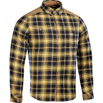 M-Tac Redneck Shirt - Navy Blue / Yellow - M - Long