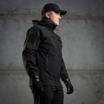 M-Tac Soft Shell Police Jacket - Black - L