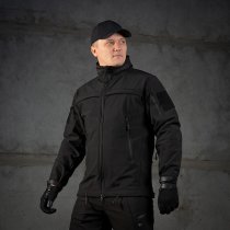 M-Tac Soft Shell Police Jacket - Black - S