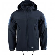 M-Tac Soft Shell Police Jacket - Navy Blue - XL