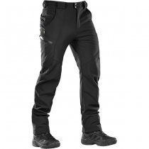 M-Tac Soft Shell Winter Pants - Black - 2XL