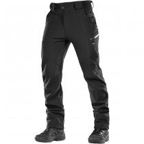 M-Tac Soft Shell Winter Pants - Black - 3XL