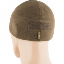 M-Tac Tactical Fleece Watch Cap Beanie & Patch Panel - Dark Olive - XL