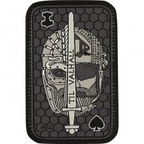 M-Tac Til Valhall Ace Woven Patch - Grey