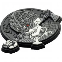 M-Tac Undead Viking 3D Rubber Patch - Grey