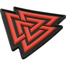 M-Tac Valknut Rubber Patch - Red