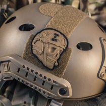 M-Tac War is Hell 3D Rubber Patch - Coyote