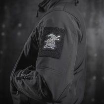 M-Tac Wolf Embroidery Patch - Black