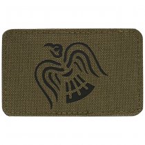 M-Tac Raven Banner Laser Cut Patch - Ranger Green / Black