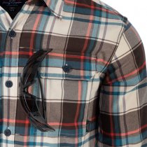 Helikon-Tex Greyman Shirt Nylon Sorona Blend - Moss Green Checkered - 2XL