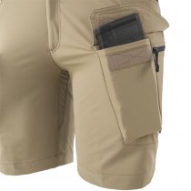 Helikon-Tex Women's OTS Outdoor Tactical Shorts 8.5 - Taiga Green / Black - XS