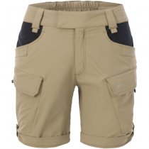 Helikon-Tex Women's OTS Outdoor Tactical Shorts 8.5 - Taiga Green / Black - XS