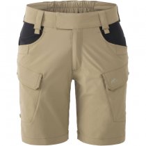 Helikon-Tex Women's OTS Outdoor Tactical Shorts 8.5 - Crimson Sky / Black - 3XL