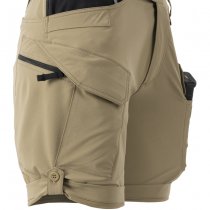 Helikon-Tex Women's OTS Outdoor Tactical Shorts 8.5 - Crimson Sky / Black - 3XL