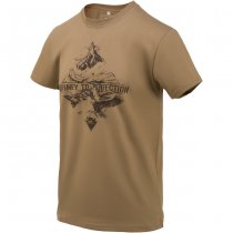 Helikon-Tex T-Shirt Mountain Stream - U.S. Brown - XL