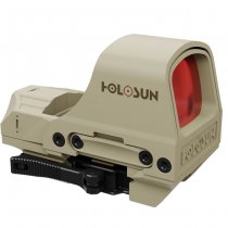 Holosun HS510C Solar Red Circle Dot Sight - Dark Earth