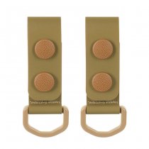 M-Tac Duty Belt Keepers - Coyote