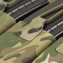 M-Tac Elastic Triple Magazine Pouch Elite Laser Cut - Multicam