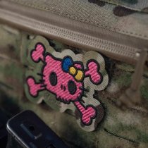 M-Tac Kitty Embroidery Patch Pink - Multicam