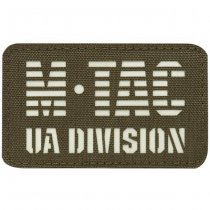 M-Tac UA Division Laser Cut Patch GID - Ranger Green