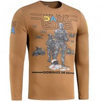 M-Tac UA Side Long Sleeve T-Shirt - Coyote - M